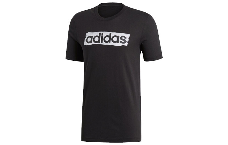 

Футболка мужская черная Adidas, черный