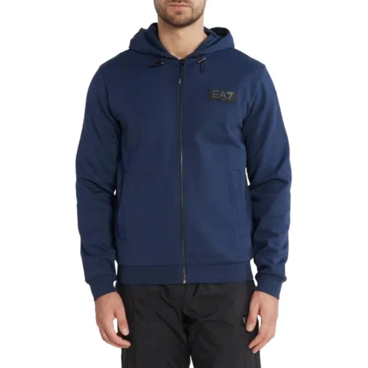 Куртка мужская SS23 Jackets & Coats темно-синяя EMPORIO ARMANI, Dark Blue — фото 4