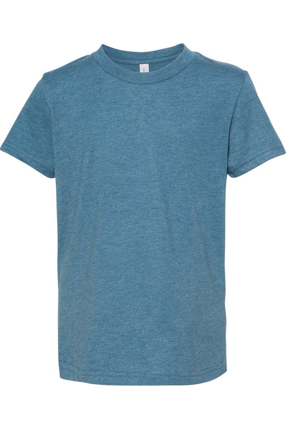 

Футболка молодежная BELLA + CANVAS CVC Jersey, цвет heather deep teal