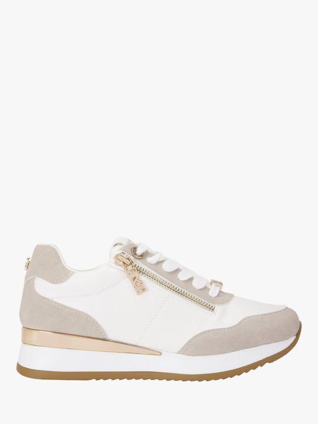 Кроссовки lina 2 на молнии KG Kurt Geiger, цвет Natural Taupe