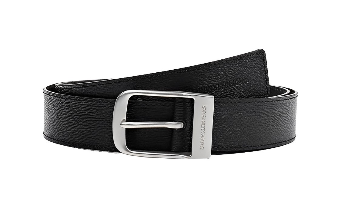 

Мужской кожаный ремень Calvin Klein, black