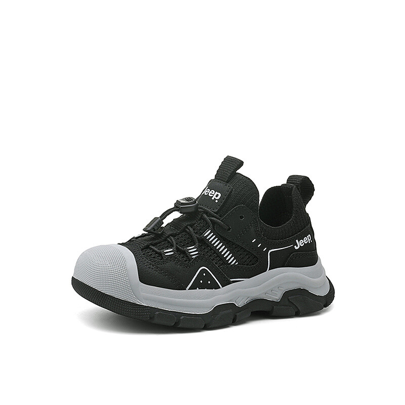 Кроссовки Jeep Kids Lifestyle Shoes Kids Low-top Gray, черный — фото 2