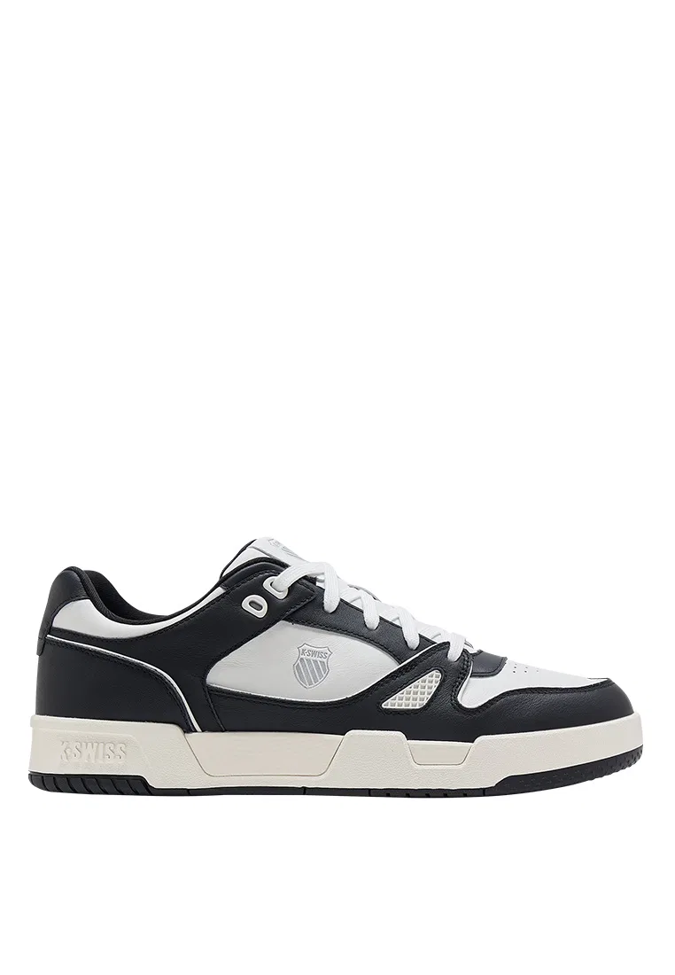 Кроссовки мужские кожаные, Grancourt K-Swiss, белый/черный