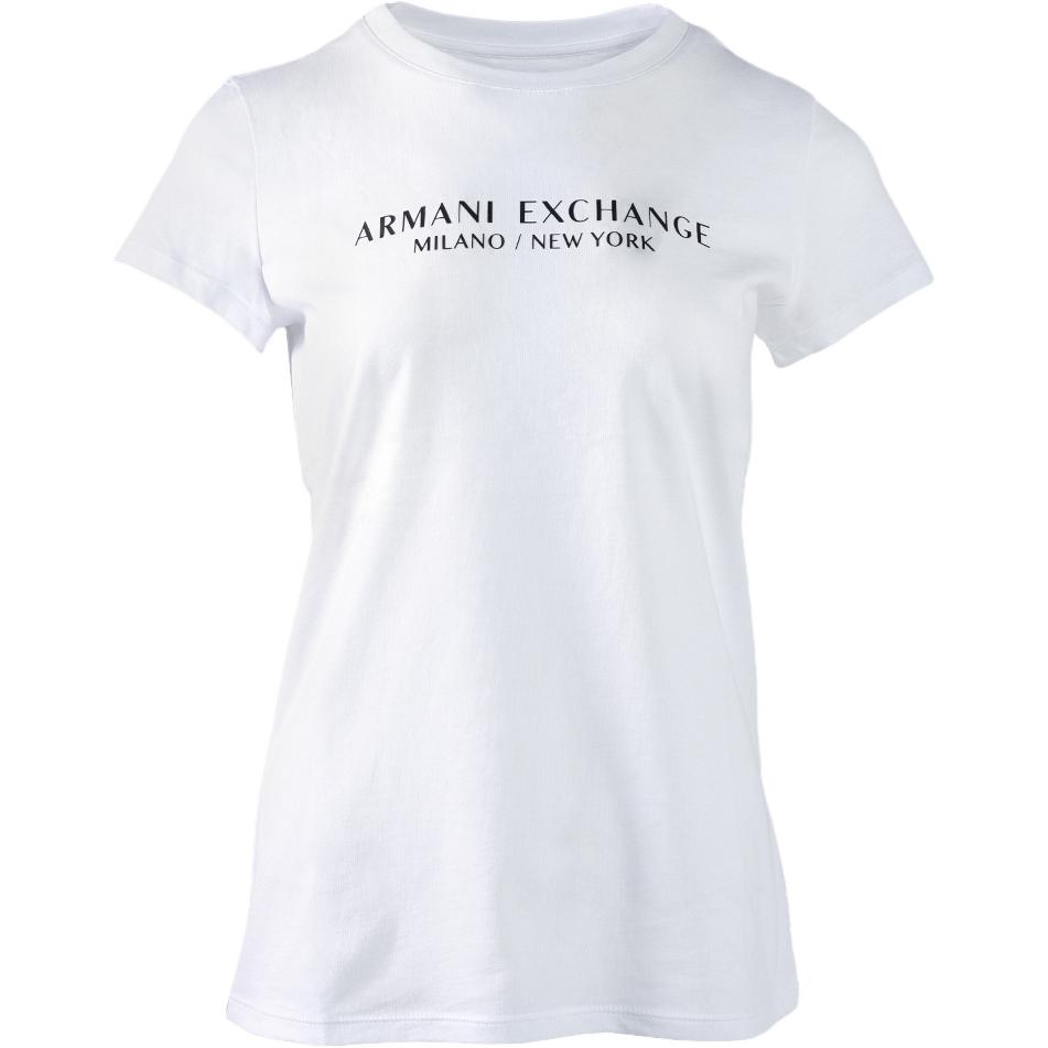 

ARMANI EXCHANGE AE FW24 Футболка женская белая, Белый, ARMANI EXCHANGE AE FW24 Футболка женская белая