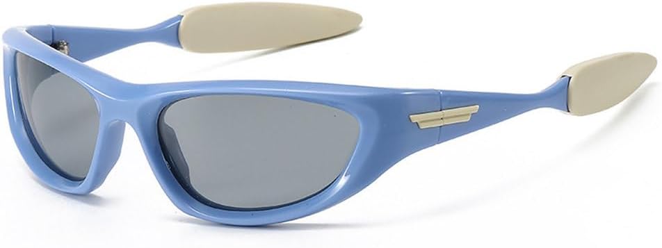 

Ретро-солнцезащитные очки «кошачий глаз» для мужчин, спортивные, с защитой от УФ-излучения UV400, модные панк-очки, роскошные женские солнцезащитные очки для вождения generic, Blue Grey