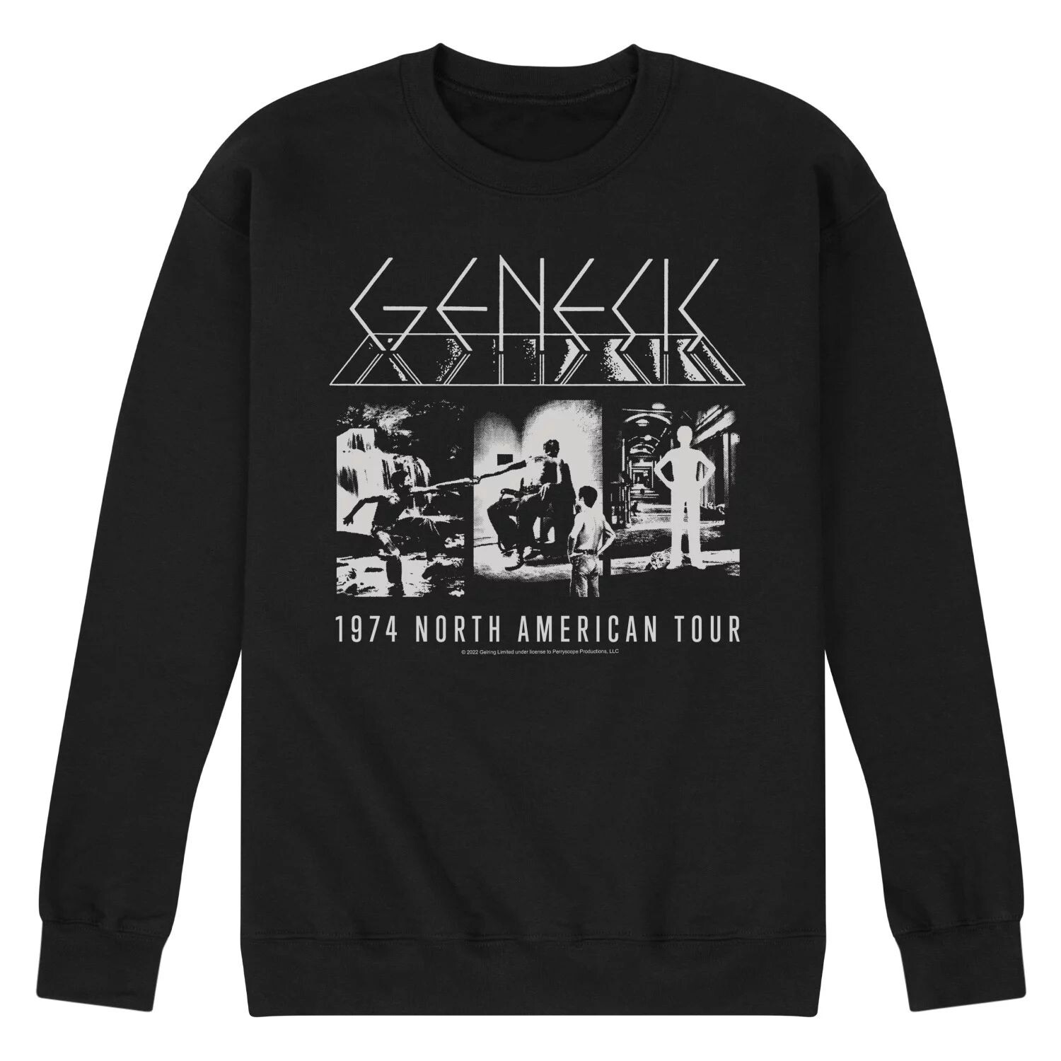 

Мужской свитшот Genesis 1974 Tour Licensed Character