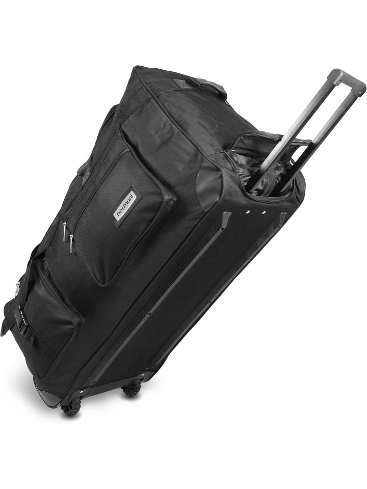 

Дорожная сумка Jumbus 80 на двух колесах черного цвета normani