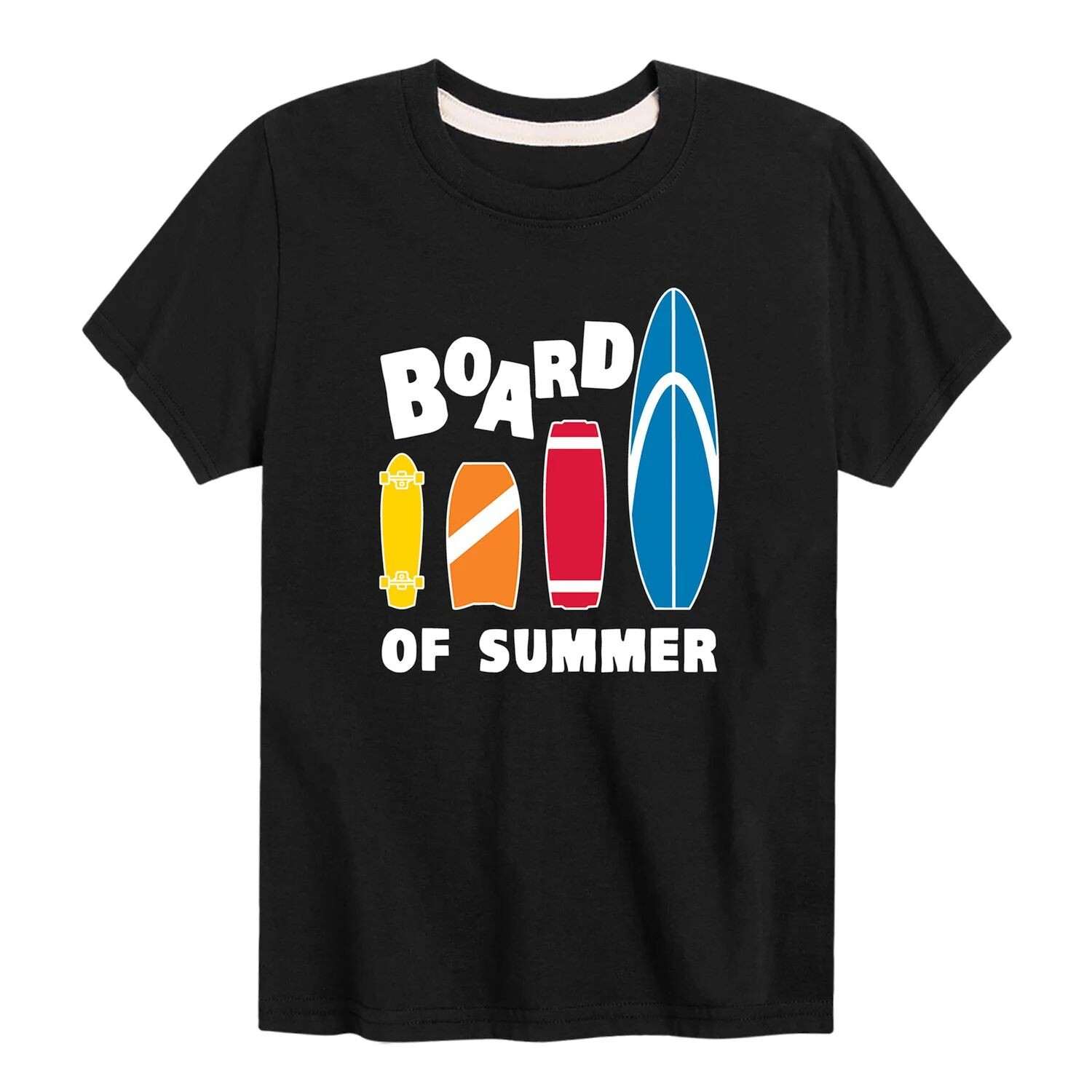 

Летняя футболка Board Of Summer с рисунком для мальчиков 8–20 лет Licensed Character