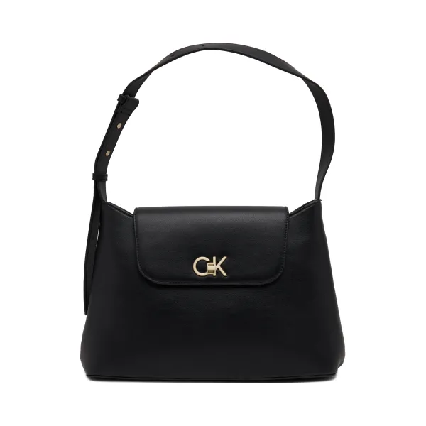 

Сумка через плечо Re-lock Tote md Calvin Klein, черный