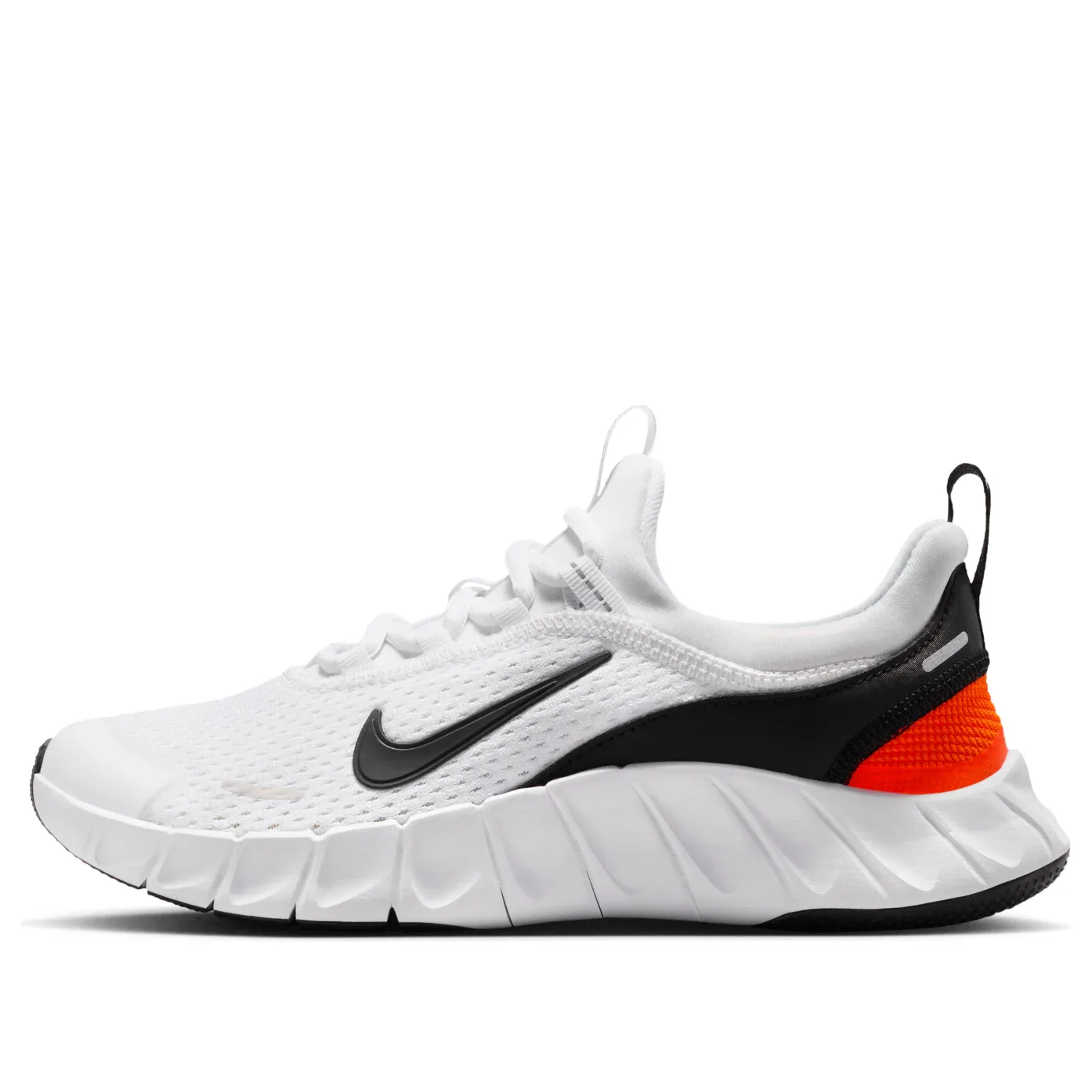 Кроссовки (GS) Nike Free Ride 'White Black Safety Orange'