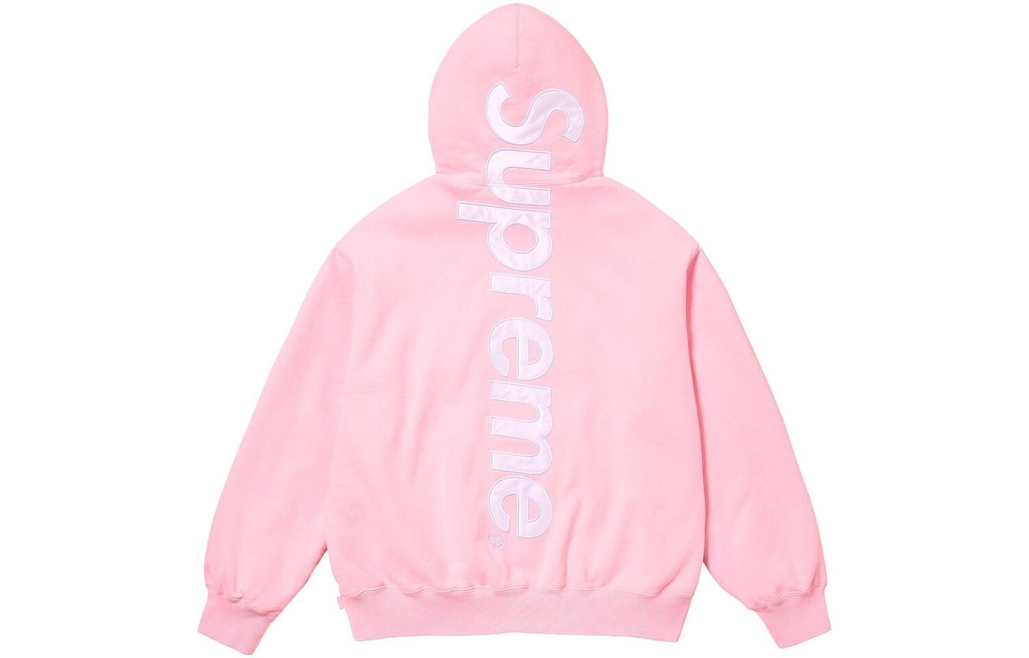 

Толстовка Supreme Satin Appliqué FW23, черный