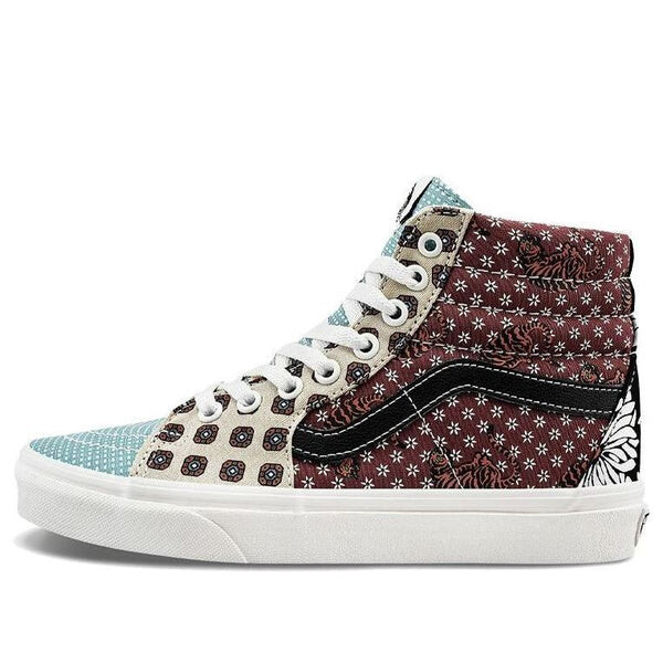 

Кроссовки sk8-hi 'tiger patchwork' Vans, черный