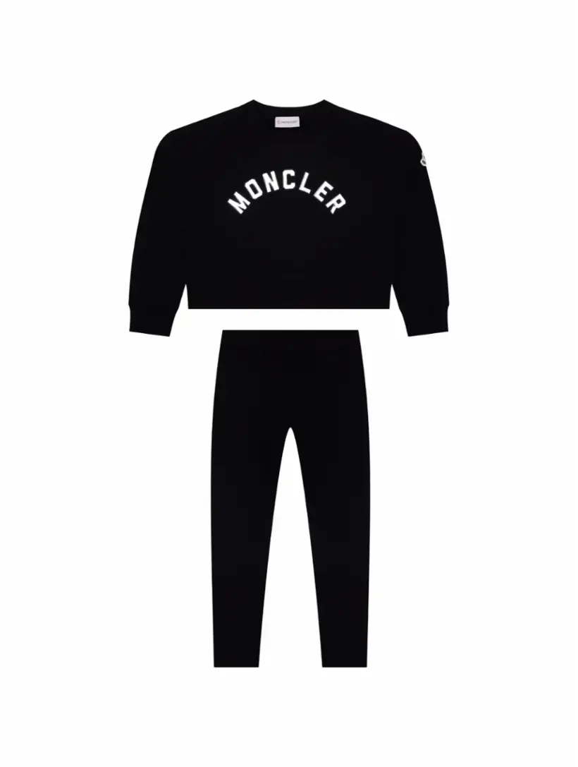 

Набор из свитшота и брюк Moncler, черный