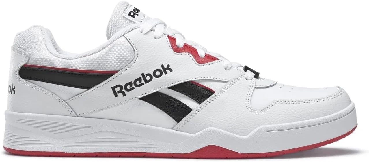 Мужские кроссовки Reebok BB4500 Low 2, Ftwr White Core Black Vector Red — фото 2