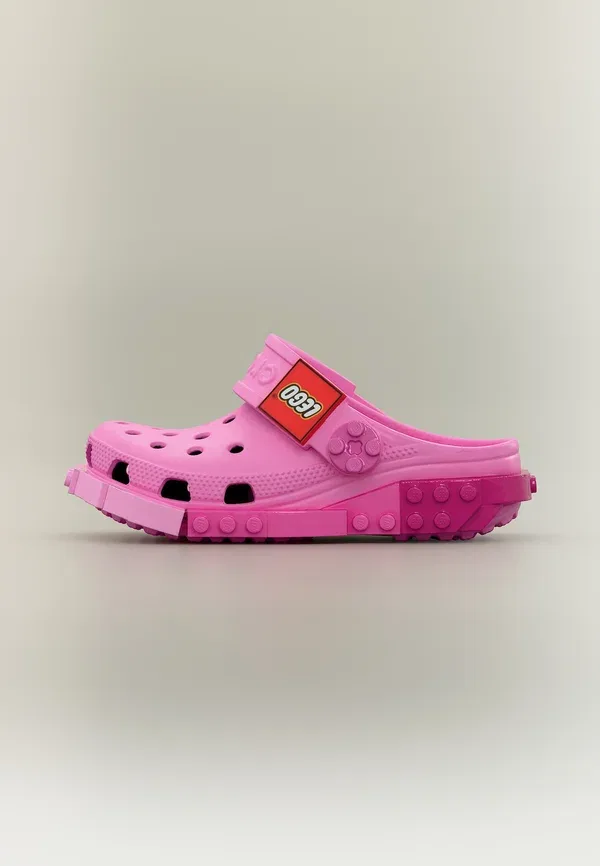 Тапочки Lego Crocs, цвет розовая карамель