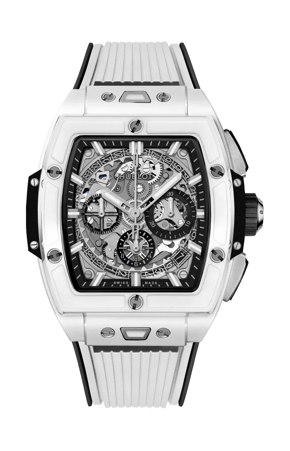 SPIRIT OF BIG BANG БЕЛАЯ КЕРАМИКА 42 ММ - 642.HX.0170.RX HUBLOT, черный