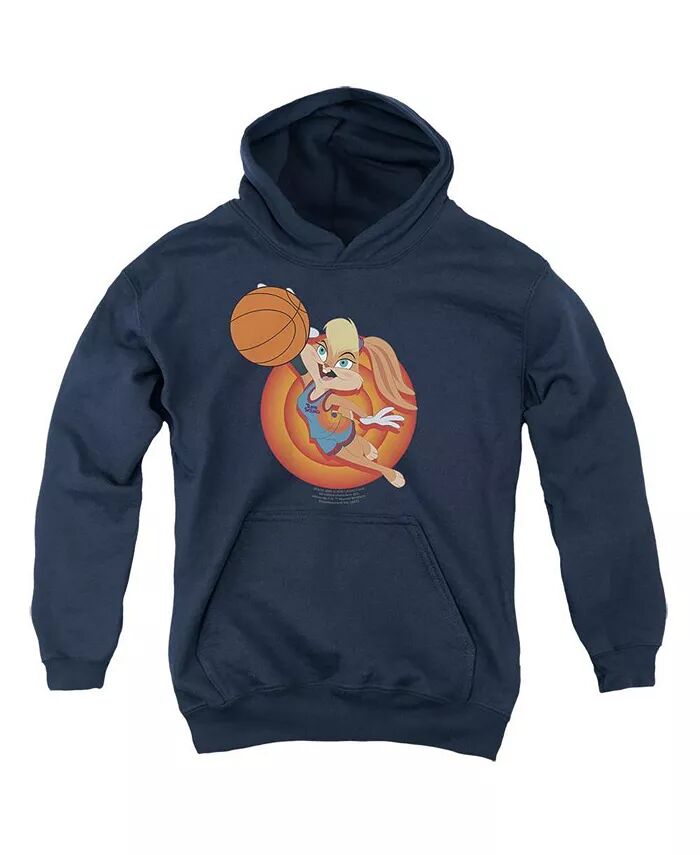 

Толстовка с капюшоном Youth Lola Slam Pull Over Hoodie / Толстовка с капюшоном Space Jam 2, синий