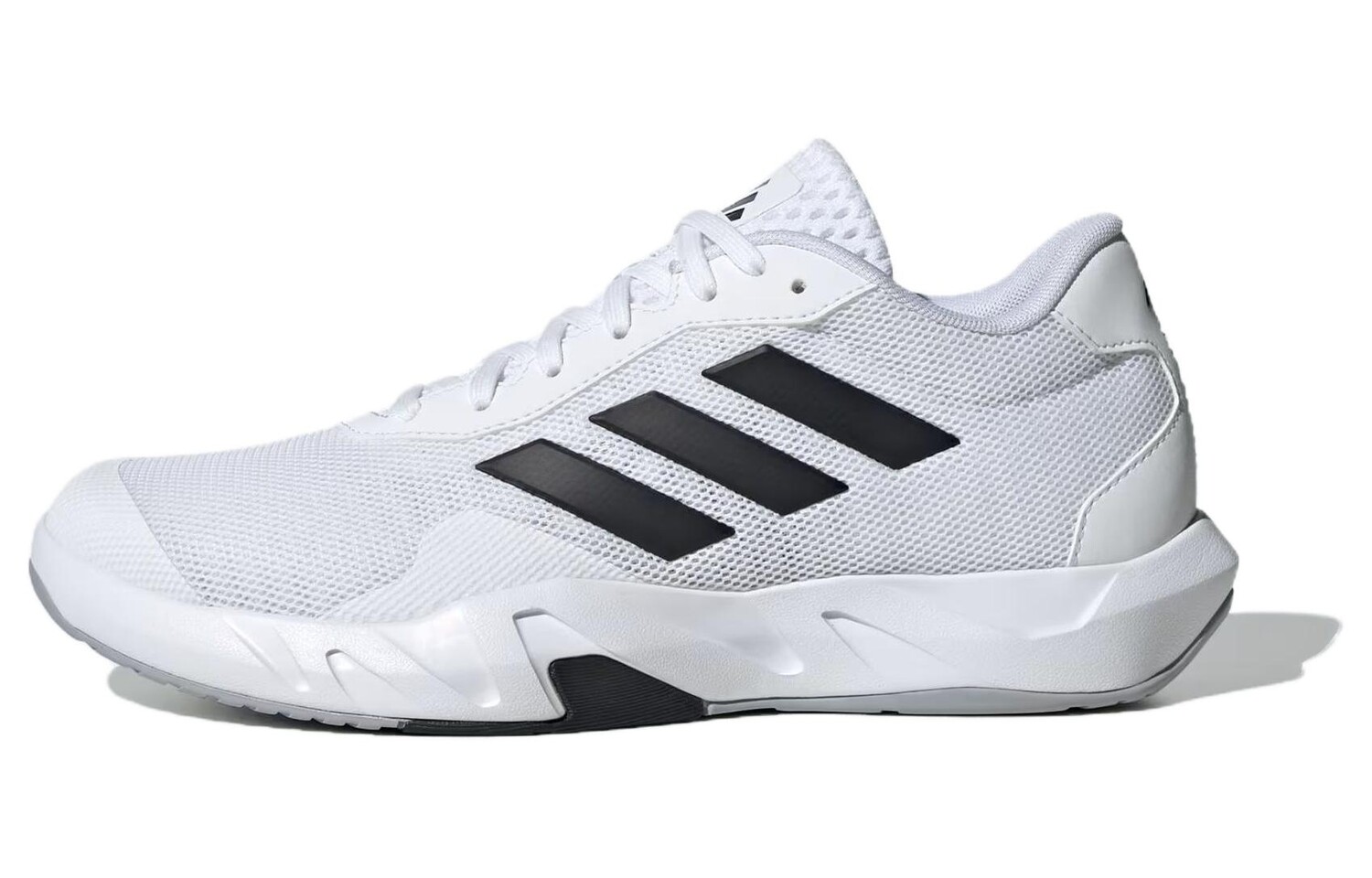 

Кроссовки adidas Amplimove 'White Black Grey', белый/черный/зеленый