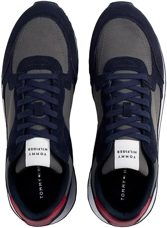 Мужские низкие кроссовки Tommy Hilfiger New Runner Eva Mix Fm0fm05465, Blue Desert Sky — фото 4
