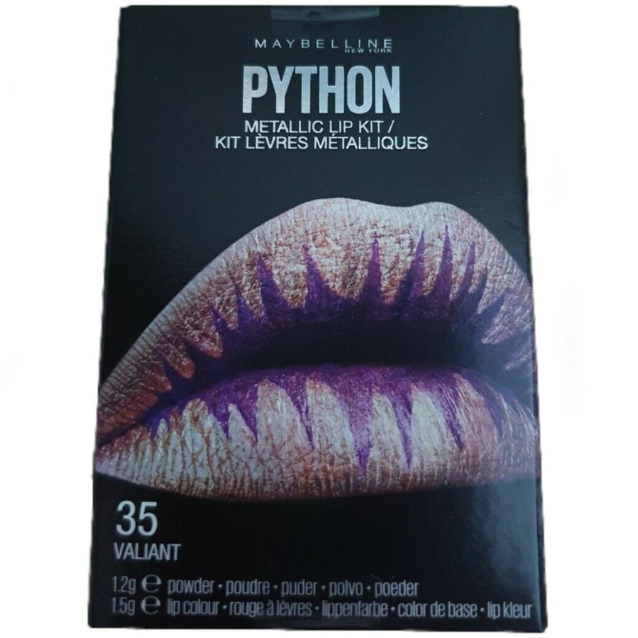 

Набор помад Python Metallic Lipstick - 35 Valiant Inna marka