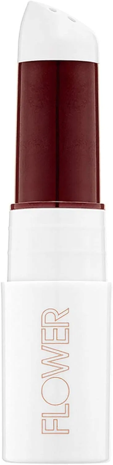 Бальзам для губ Petal Plumping Lip Mask FLOWER BEAUTY с манго и маслом какао 28 г оттенок Sangria