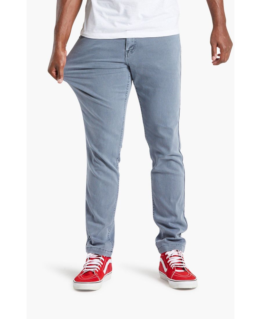 

Мужские джинсы классического кроя (из фирменного эластичного денима) Mugsy, Blue gray