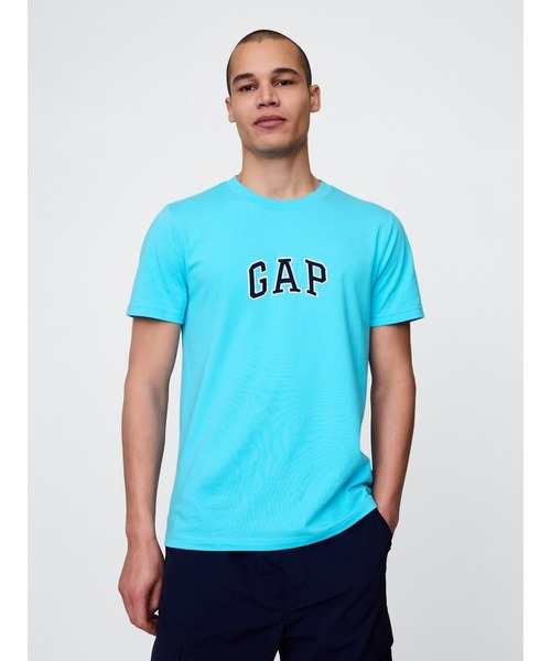 

Футболка унисекс с логотипом Gap, бежевая