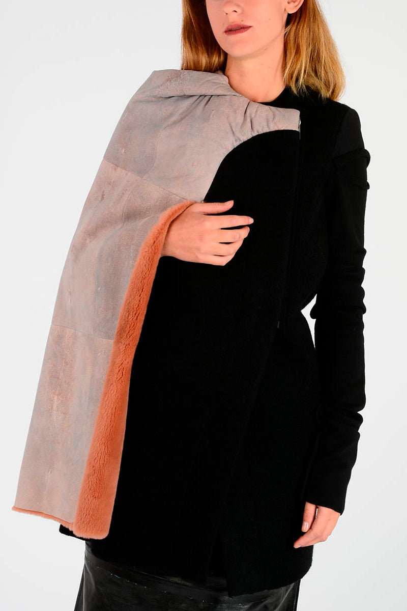 

Пальто из натуральной шерсти Rick Owens CONCH PEA, черный