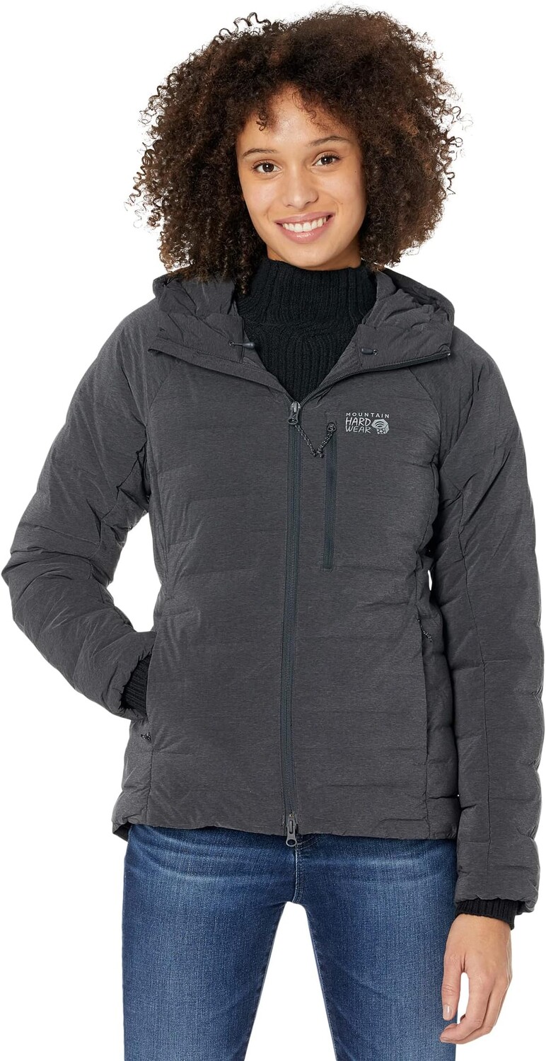 

Худи Mountain Hardwear Stretchdown Hoodie, цвет Dark Storm Heather