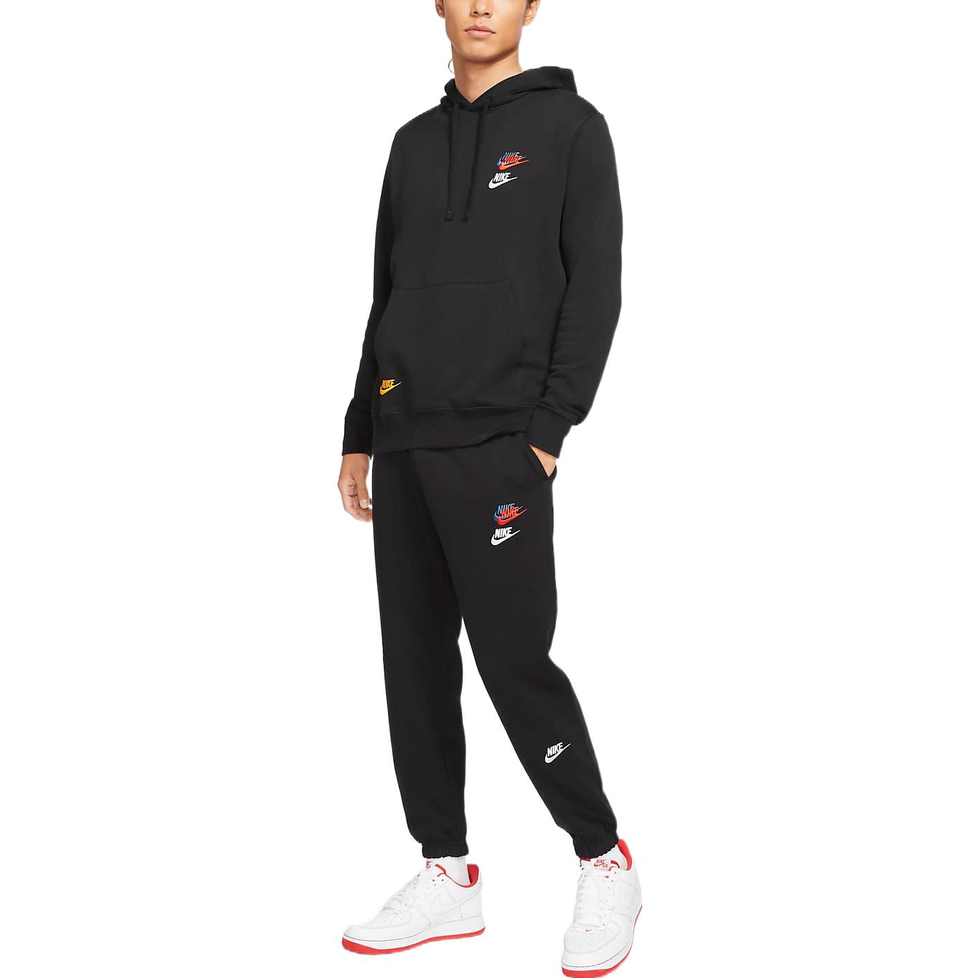 Спортивные брюки Nike Sportswear Essential+ mid-waist joggers 'Black' DD4677-010, черный — фото 3