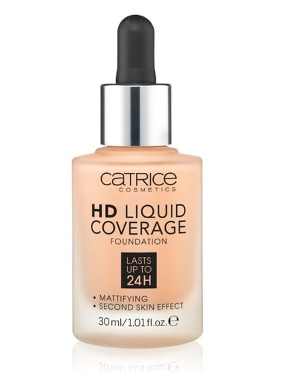 

Матирующая основа, 030 Sand Beige, 30 мл Catrice, HD Liquid Coverage Foundation 24H