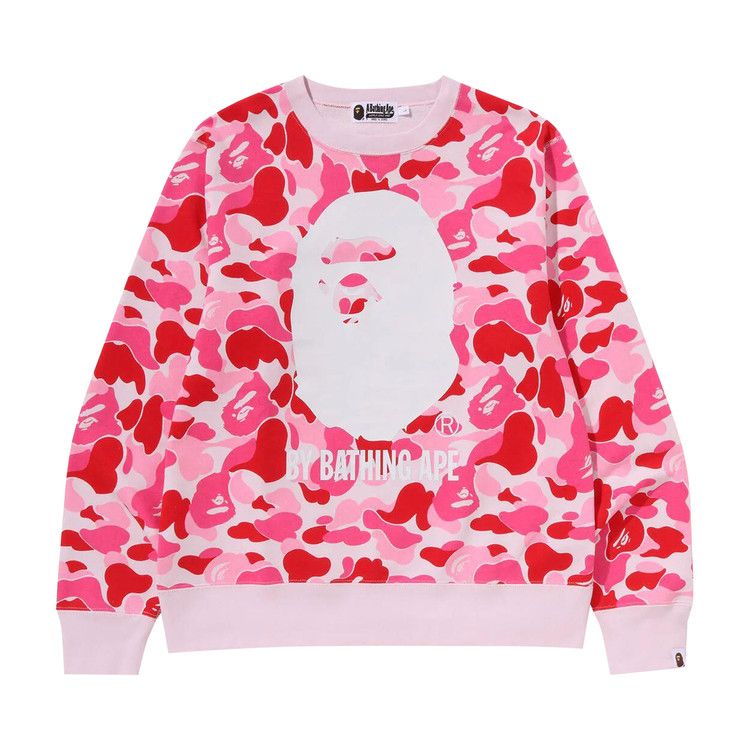 

Свитер BAPE ABC Camo By Bathing Ape Crewneck Sweat, Pink