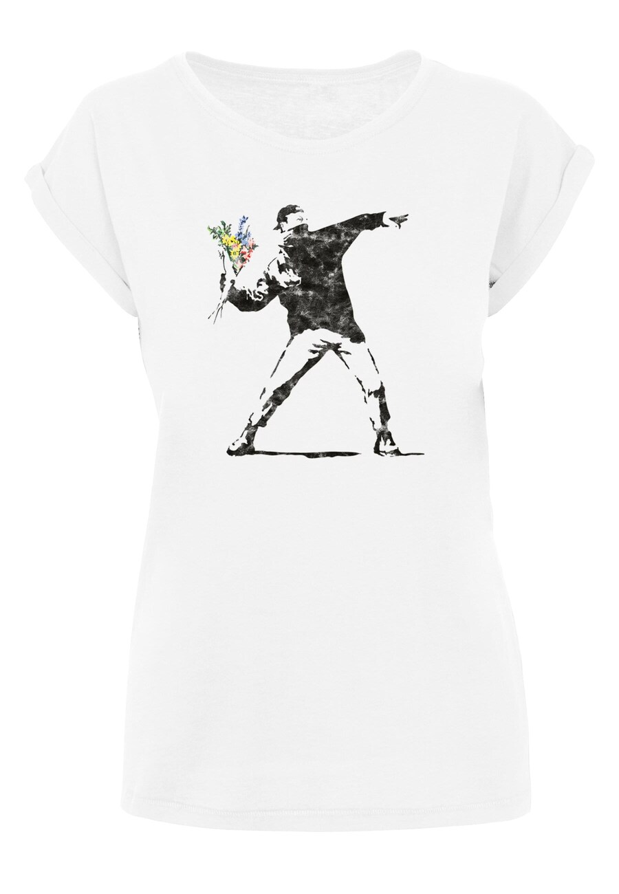 

Рубашка Merchcode Flower Bomb, белый