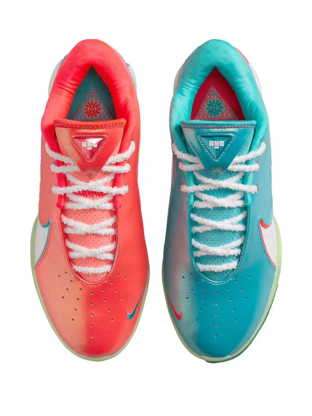 Кроссовки LeBron 22 Christmas Nike, красный — фото 2