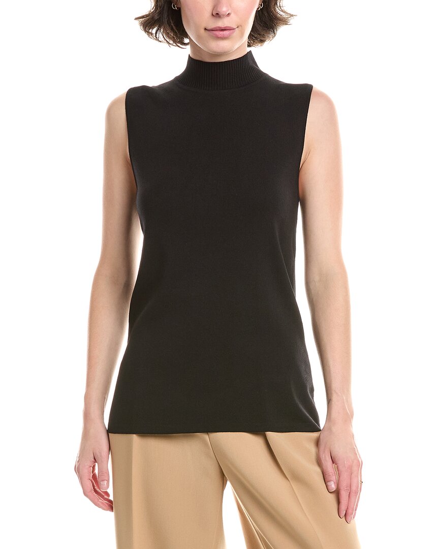 

Свитер с высоким воротником Anne Klein, черный