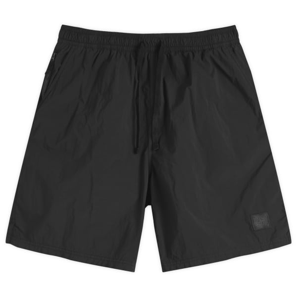 

Шорты для плавания из нейлона Ghost Piece Smerigliato Stone Island, черный