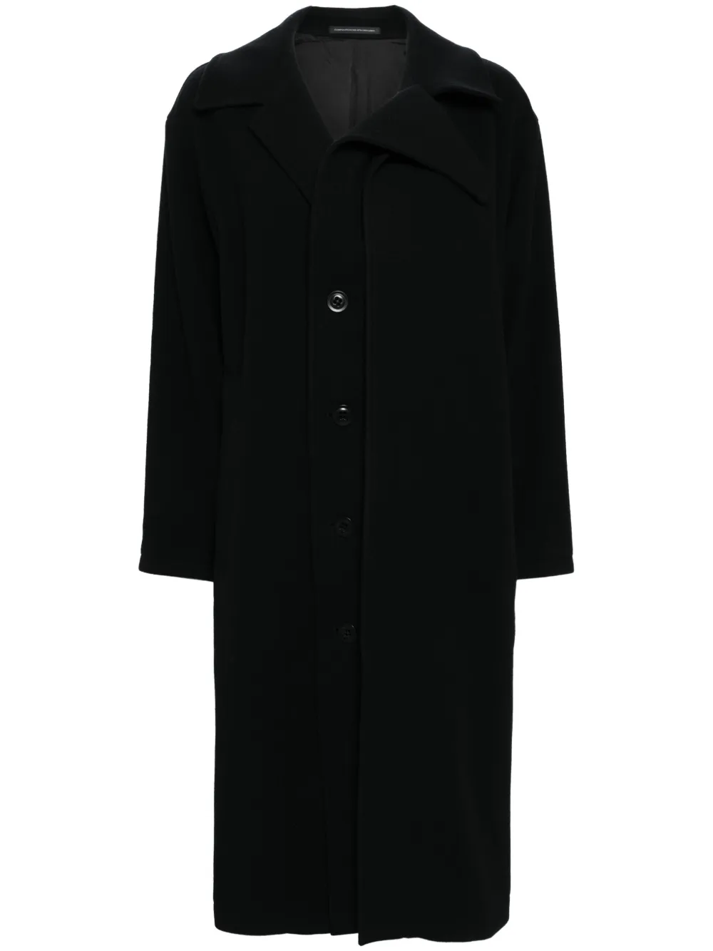 

Шерстяное пальто Y's, черный