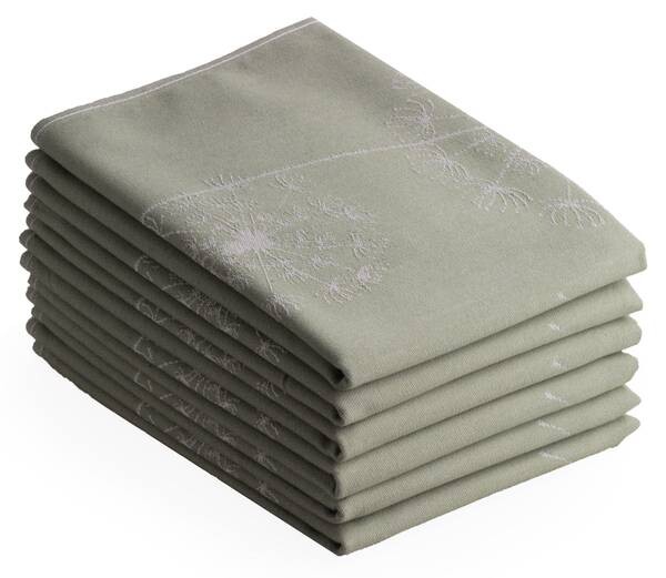 

Кухонное полотенце DoubleDry Jacquard (6 шт), 50x1x70 см, зеленый