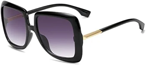 

Солнцезащитные очки для женщин 2027 года, большие солнцезащитные очки-бабочки в винтажном стиле, защита от УФ-излучения UV400, защитные очки-маска MTZJH, Black