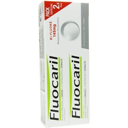 

Зубная паста Fluocaril с бифторированной белизной, 75 мл, 2 шт. в упаковке