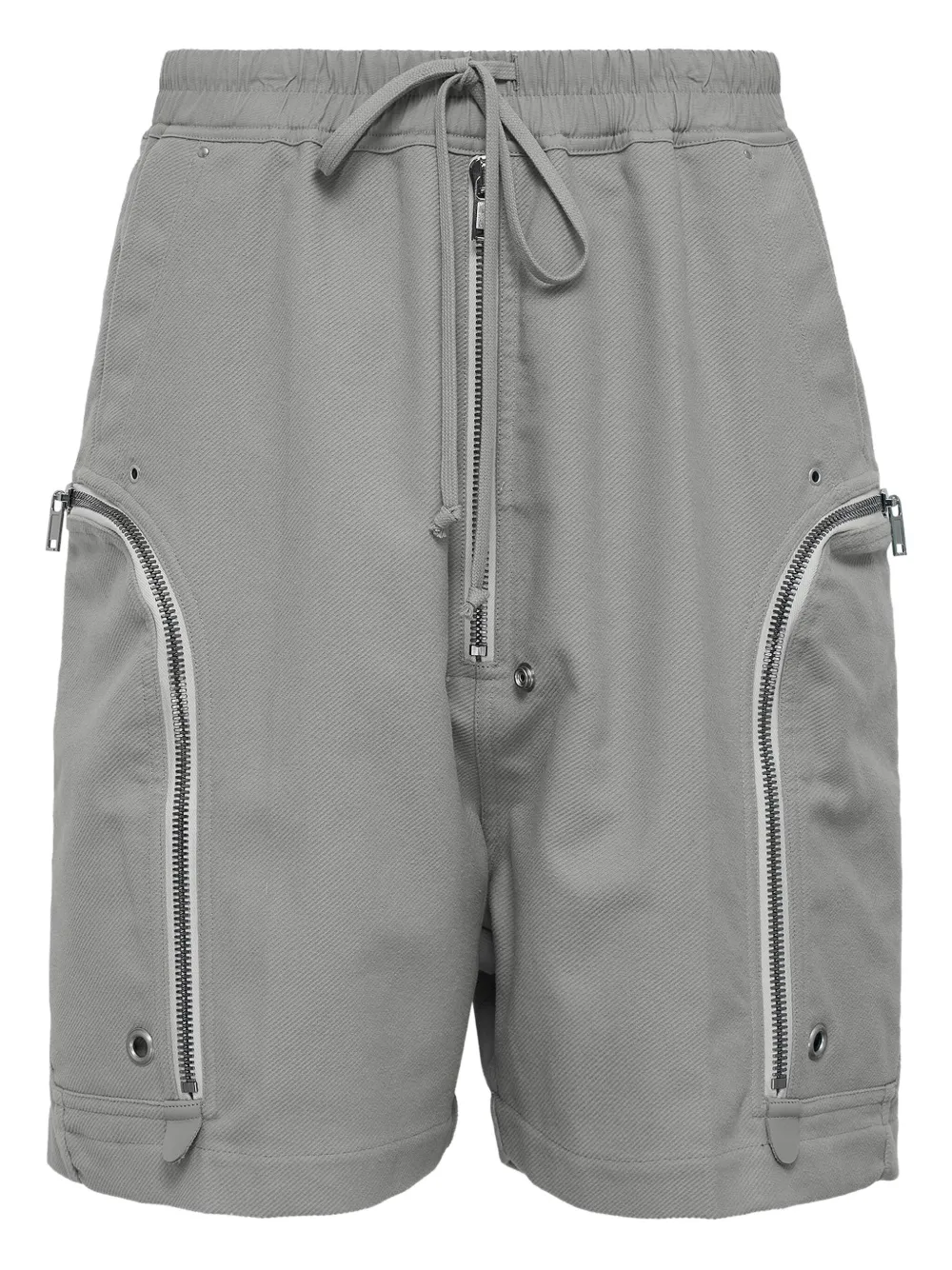 

Шорты с карманами на молнии Rick Owens, серый