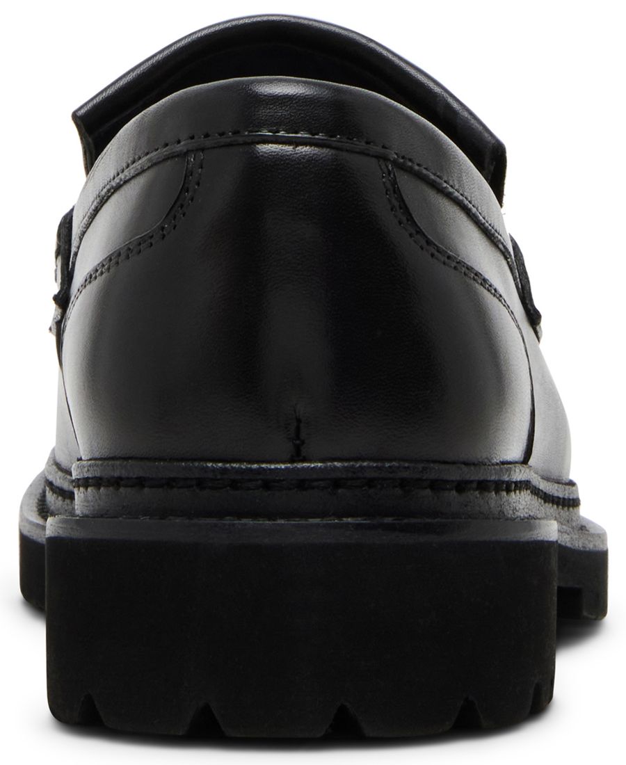 Мужские лоферы-слипоны в стиле Анкара Steve Madden, Black — фото 3