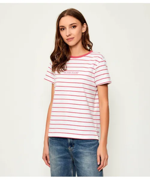 

Футболка Regular fit Guess Jeans, белый