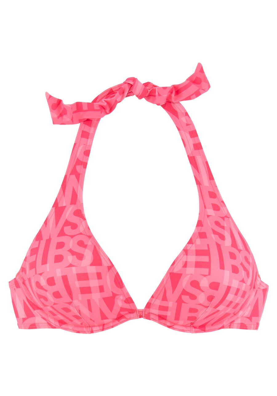 

Верх бикини на косточках Elbsand Triangle Bikini Top, розовый