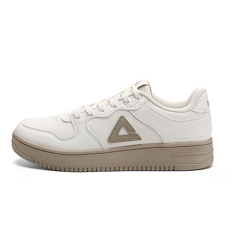 

Кроссовки PEAK Skateboarding Shoes Women's Low-top White Khaki, белый