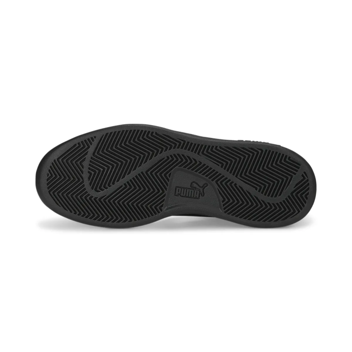Кроссовки PUMA "Smash 3.0 Leather Sneakers Kids", черный — фото 4