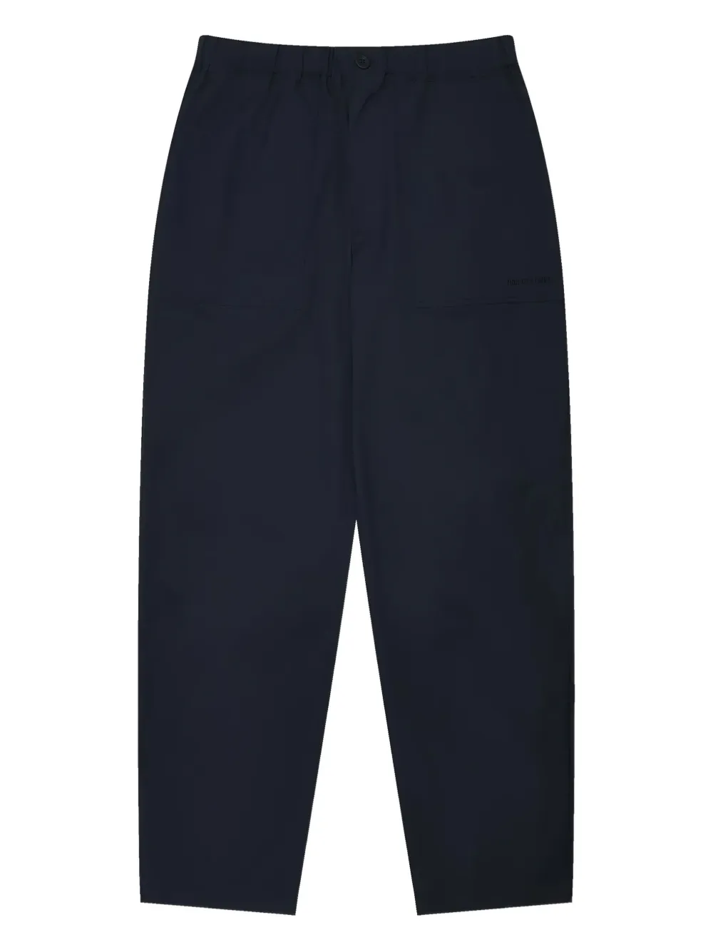 

Брюки на эластичном поясе Norse Projects, синий