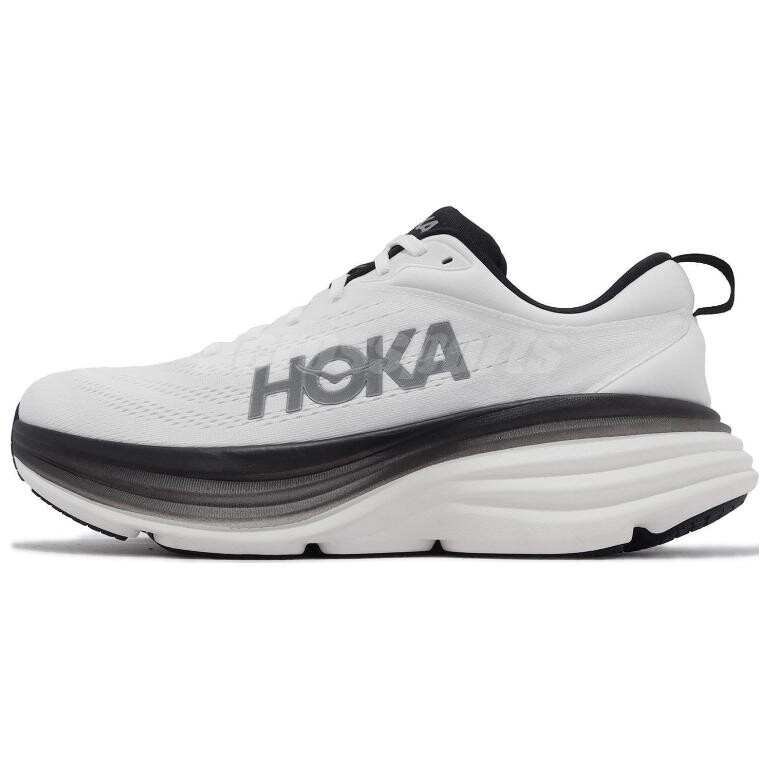 

Кроссовки HOKA ONE ONE Bondi 8 White Black, белый