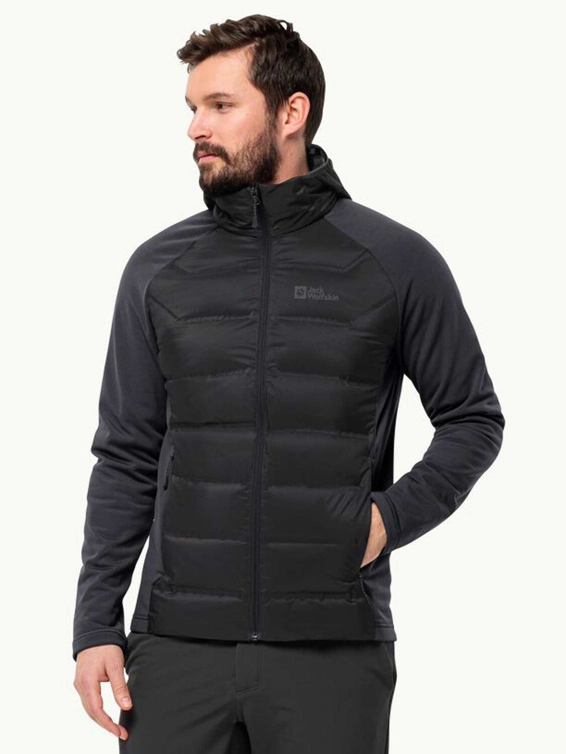 

Куртка Jack Wolfskin TASMAN DOWN HYBRID M, черный