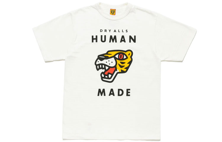 

Футболка с принтом HUMAN MADE Белая